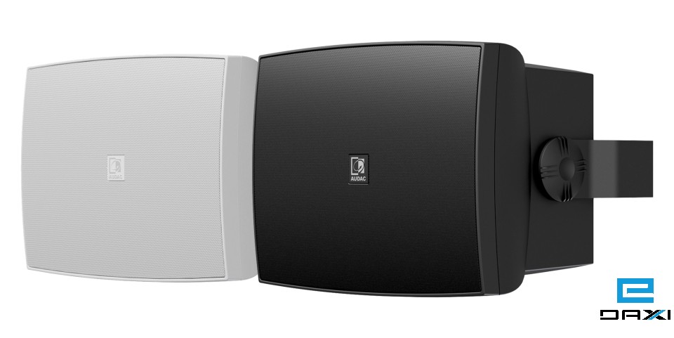 კედლის ხმამაღლამოლაპარაკე, 8" 2-ზოლიანი, AUDAC WX802/B (შავი)