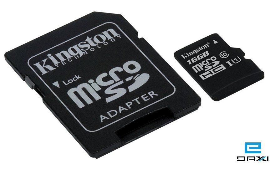 Memory Card, MicroSD Kingston 16GB, Class 10