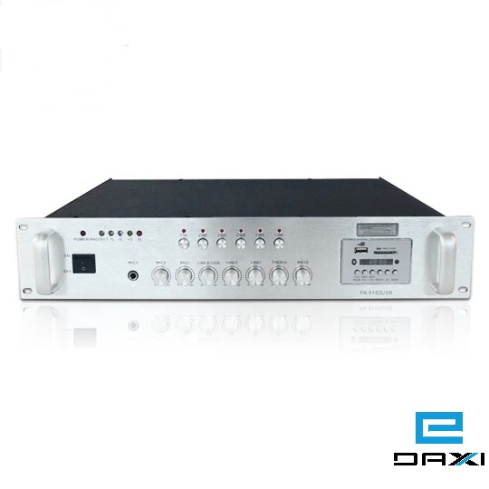 ხმის გამაძლიერებელი 250W 6CH, PA-5250USBD, BT+USB+USD+FM