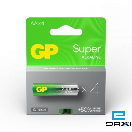 ელემენტი 1,5v (AAx4) GP Super Alkaline GPPCA15AS598, 15A21-SB4 bat
