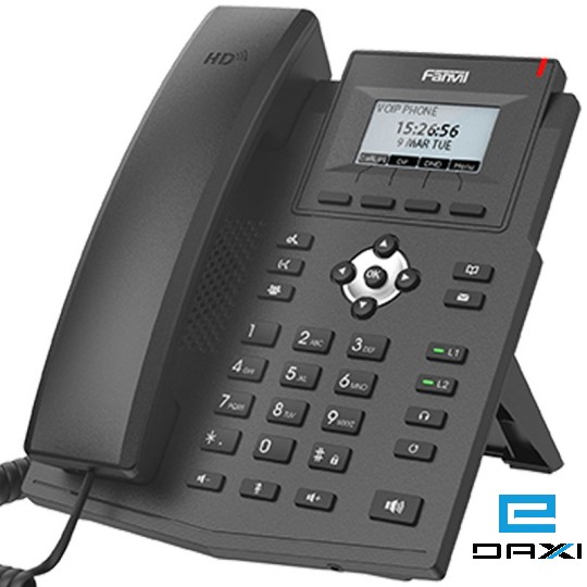 IP ტელეფონი, Fanvil X3SP Lite, 2 ხაზიანი POE IP Phone