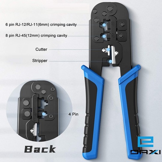 ხელსაწყო, KD-T5684R, Crimping Tool, Used for 8P6P4P