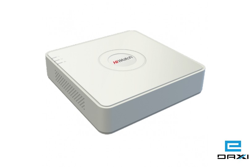 ვიდეო ჩამწერი DVR 4CH, Hiwatch DS-H204QA(C), AoC 1080P, 1U, H.265, AcuSense, 1Sata