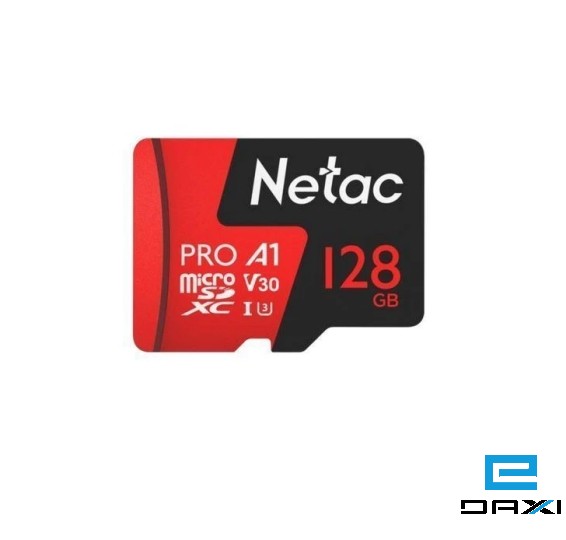 მეხსიერების ბარათი 128GB, NETAC P500 Extreme Pro (NT02P500PRO‑128G‑R)