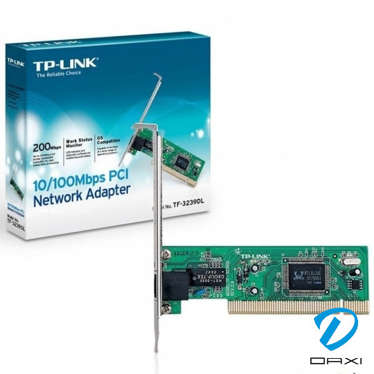 ქსელის ბარათი TF-3239DL,TP-Link,10/100M PCI Network Card, Realtek RTL8139D chip