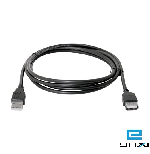 USB დამაგრძელებელი 3M, KDUSB2004-3M, 2.0, A Male to A Female, Am To Af