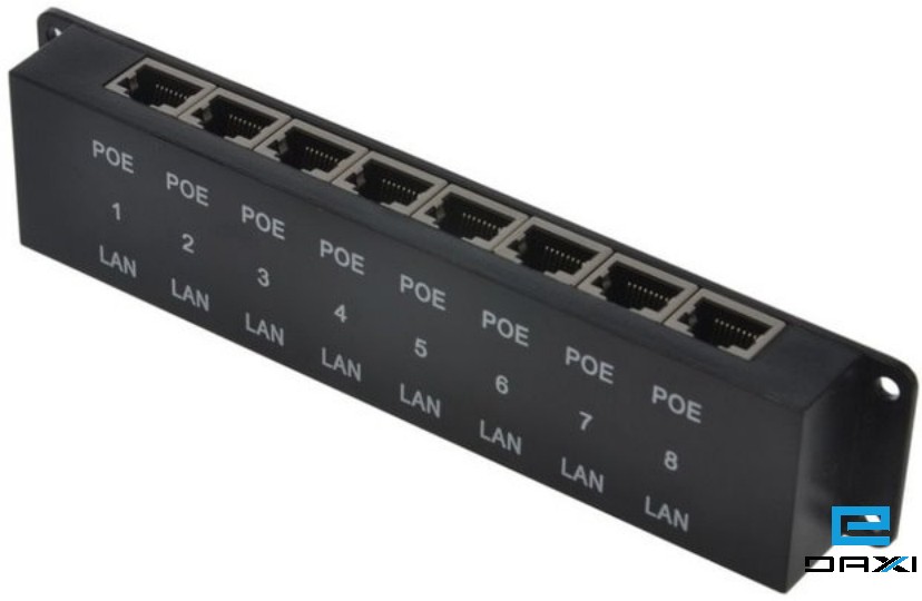PoE პანელი 8CH