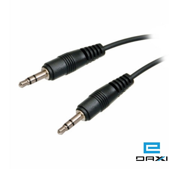 KD-AVC9001-1, Kingda, AUX Cable 1M for car audio,good quality,with thin plastic head to mobile audio