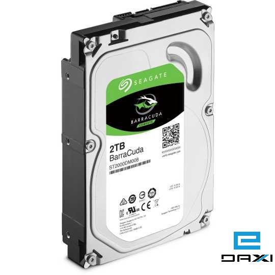 მყარი დისკი HDD 2TB, Seagate Barracuda ST2000DM008, SATA Hard Drive 7200RPM, 6Gb/s 256MB cache