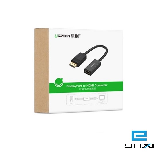 გადამყვანი, DisplayPort to HDMI Female Converter 1080P, UGREEN DP To HDMI Adaptor, 40362