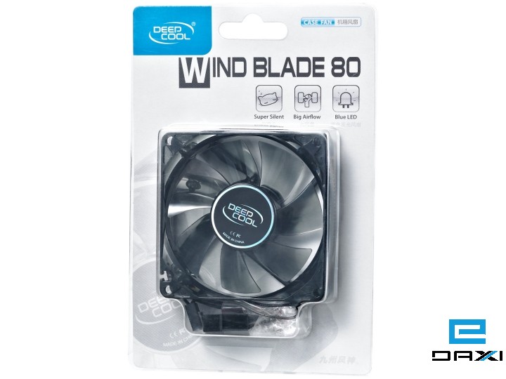 მაგრილებელი, WIND BLADE 80, Deepcool Blue Led