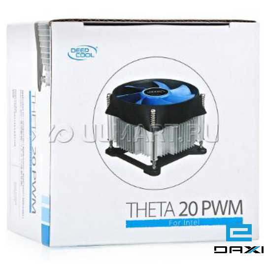 გამაგრილებელი, THETA 20 PWM, Deepcool