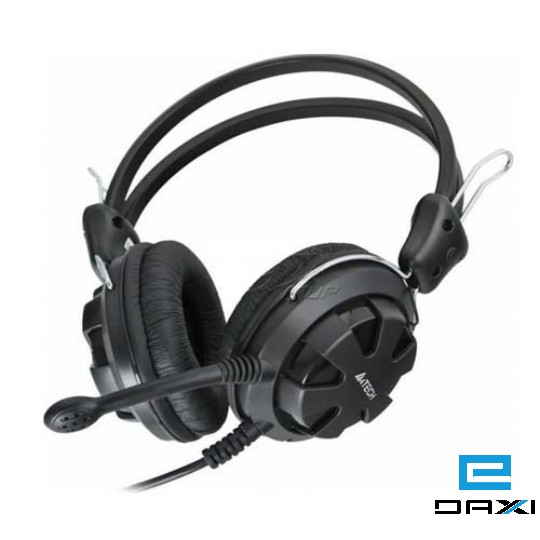 ყურსასმენი მიკროფონით, A4tech HS-28 Headphone HEADSET BLACK+GREY