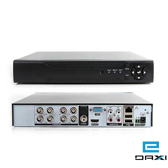 ვიდეო ჩამწერი, HVR 8CH, VDD-AA2108XHX, 1080P (5 in 1 HVR, compatitable with IP, AHD, TVI, CVI, CVBS)