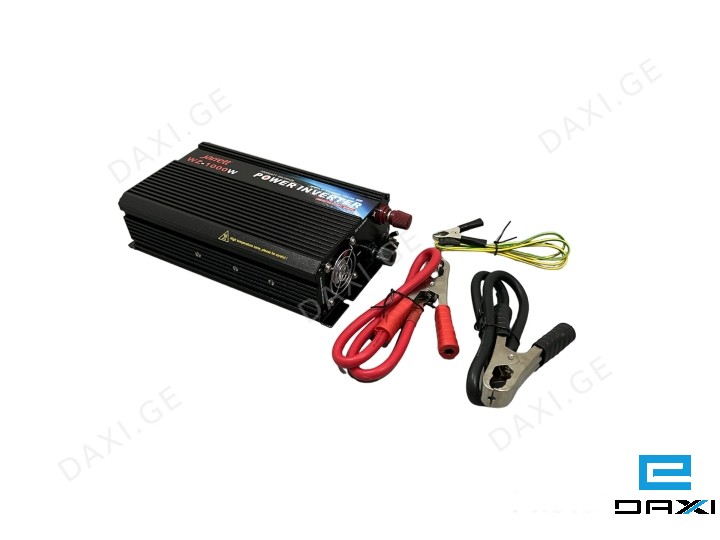 ელექტრო ინვერტორი, 12V-220V 1000W, WZ-1000W