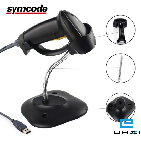 შტრიხკოდის წამკითხველი, Symcode MJ-4209, USB, White