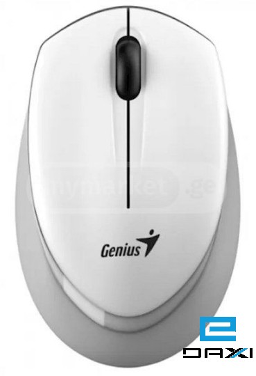 თაგვი, Genius Wireless mouse NX-7009, (White Grey)
