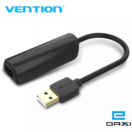 გადამყვანი, USB to LAN, CEGBB VENTION USB2.0 to 100Mbps Ethernet Adapter 0.15M Black