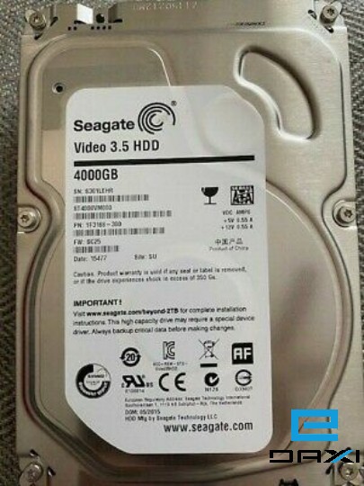 მყარი დისკი HDD 4TB, Seagate ST4000VM004, 3.5 SATA 6 Gb/s 64MB 5900RPM, Video