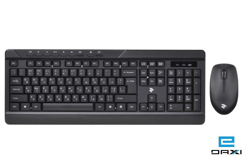 კლავიატურა + მაუსი, 2E-MK410MWB, 2E Combo MK410 USB WirLess, Keyboard + Mouse BLACK