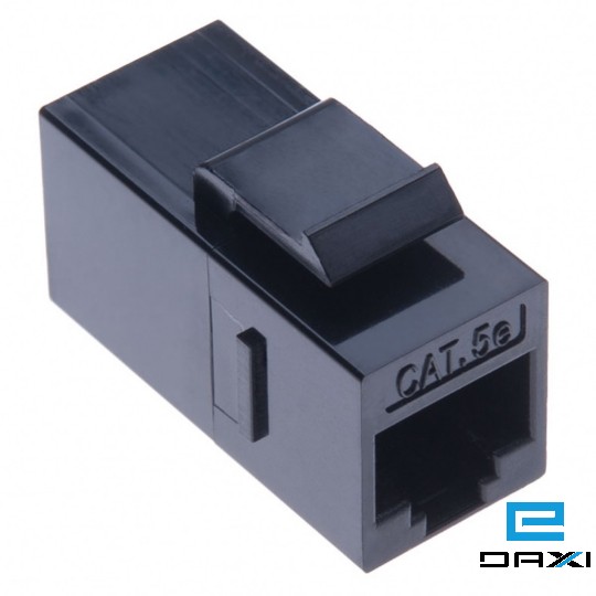 გადამყვანი, Rj45 Female to RJ45 Female TELUS Converter black