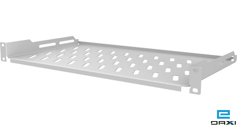 ფიქსირებული თარო საკომუნიკაციო კარადისთვის, 1U 19" for Rack