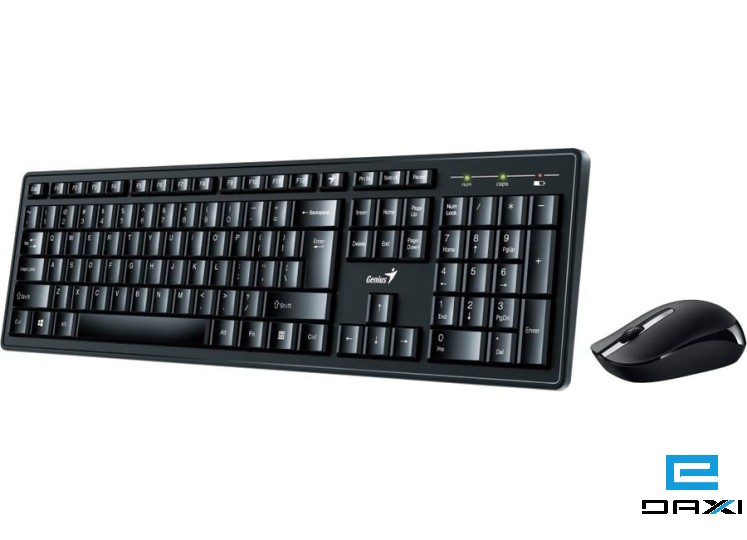 კლავიატურა, KM-8101, Genius Wireless Keyboard + Mouse, USB