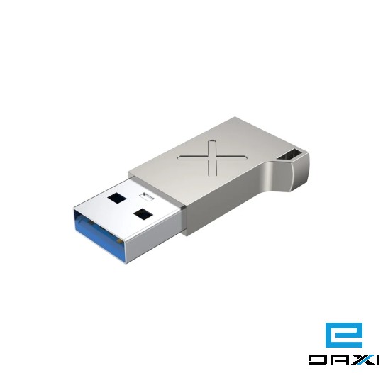 გადამყვანი USB-A 5Gbps Male to USB-C Female Adapter UNITEK A1034NI, Silver, Blister
