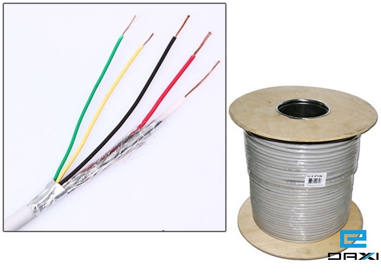 ელ. სადენი, HUNKA KABLO, CCTV, 4+1 (0.22+4X0.22MM)