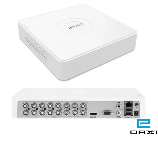 ანალოგური ვიდეო ჩამწერი DVR 16CH Hiwatch, DS-H216QA(B), 1 SATA, AoC