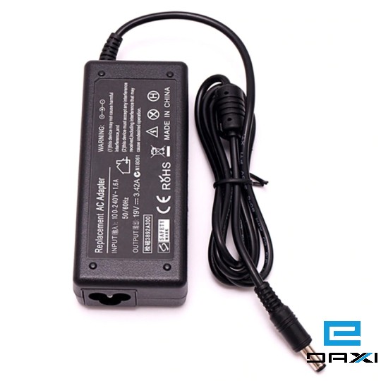 ნოუთბუქის დამტენი, AS19212508 Notebook Power Suply AC100-240v50/60Hz Output 19V 2.1A 2.5*0.8