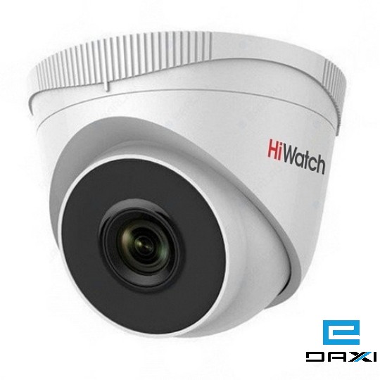 ქსელური სამეთვალყურეო კამერა, 2MP IP 2.8mm, Hiwatch DS-I203-L, Turret, Fix, IR30m, Indoor
