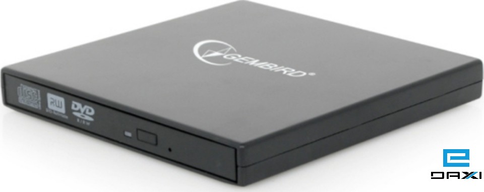 გარე დისკის წამკითხველი, DVD-USB-02, DVD+-R/RW/ GEMBIRD DVD-USB-02 External USB DVD Drive