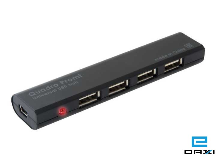 Universal USB hub. Defender Quadro Promt USB 2.0, 4 ports (83200)