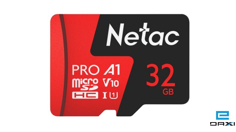 Micro SD 32GB, NT02P500PRO-032G-S, NETAC, P500PRO Extreme Pro MicroSDHC V10/A1/C10 up to 100MB/s, retail pack card only
