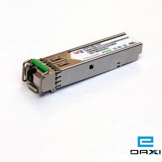 SFP Module 40km სიმპლექსი 1.25GB 1550/1310 ნმ, WTPS-G53-40D