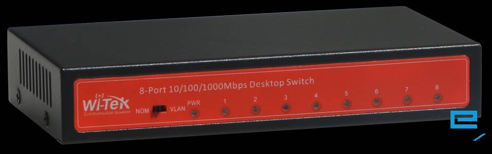 არამართვადი სვიჩი, Switch 8CH, WI-TEK, WI-SG108