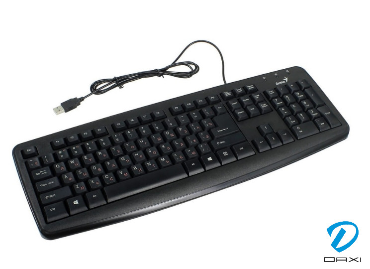 კლავიატურა, KB-110X, Genius, USB, შავი
