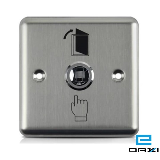 კარის გამღები ღილაკი ACM-K6B Economic Exit Button 19mm NO/COM Switch