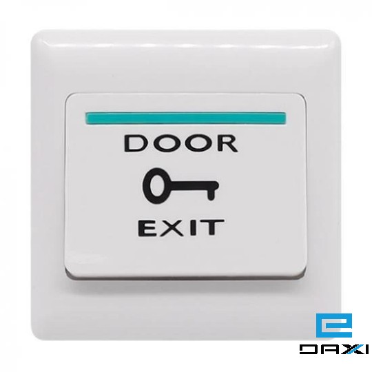 კარის გამღები ღილაკი ACM-K1 Plasitc Door Release Exit Push Button Dimensions: 86*86mm Output Contact: NO/COM Panel Materials: Plastic Mortise Mount