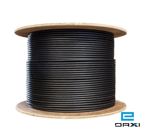 4 წვერიანი ოპტიკური კაბელი ტროსით, GYAXTC8Y-J-4B1.3 (2000მ)