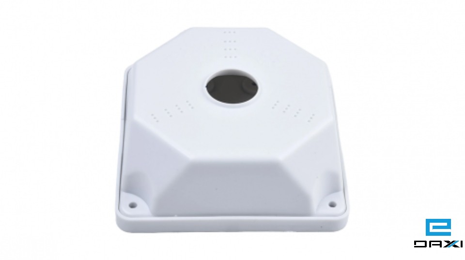 სამეთვალყურეო კამერების პლასტმასის სამონტაჟო კოლოფი