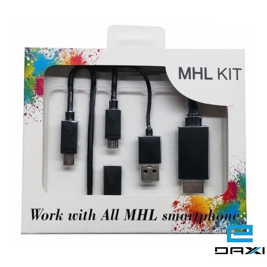 გადამყვანი, Micro Usb to MHL HDMI, KD-MHL001, adapter