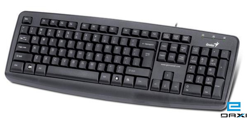 კლავიატურა, KB-110X, Genius, PS/2, შავი