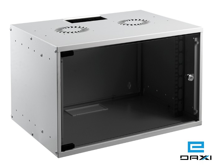 კედლის საკომუნიკაციო კარადა, 7U 535x400მმ SoHo სერია