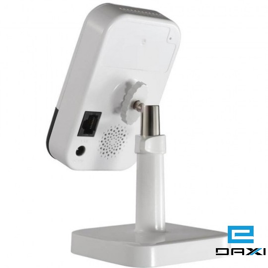 ქსელური სამეთვალყურეო კამერა, 2MP IP 4mm, Hikvision DS-2CD2421G0-I(C), Cube, Fix, IR10m, TwoWayAudio, Indoor