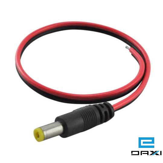 კონექტორი, DC Male, 30მმ სადენით