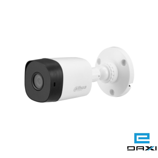 ანალოგური სამეთვალყურეო კამერა 2MP HDCVI, Dahua DH-HAC-B1A21P-0280B, Fixed-focal Bullet Camera Outdoor