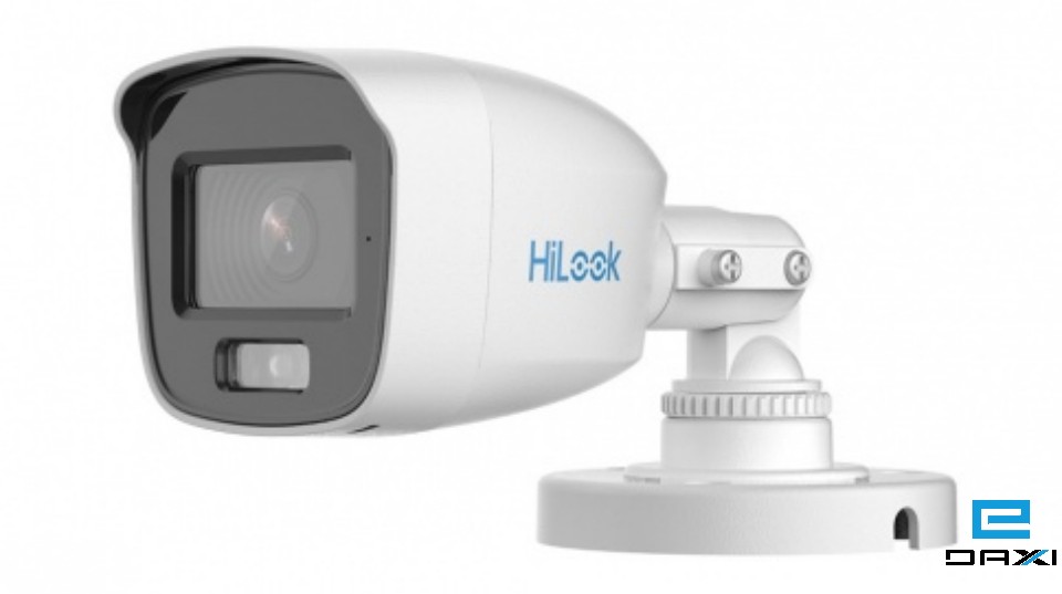 ანალოგური კამერა მიკროფონით, 5MP 2.8mm Bullet, HiLook THC-B159-MS, ColorVu, მეტალის კორპუსით