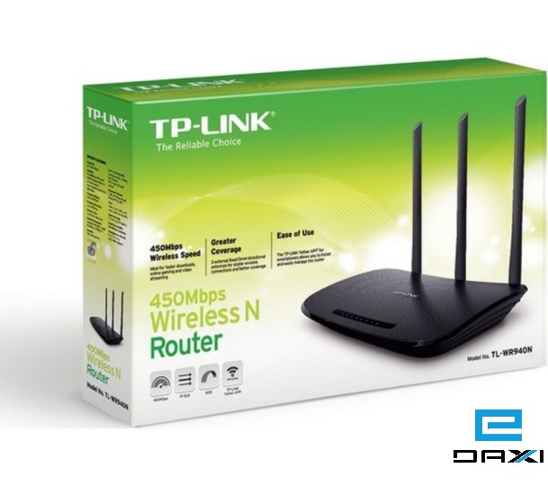 როუტერი, რადიო ქსელი TL-WR940N, TP-Link (WiFi)